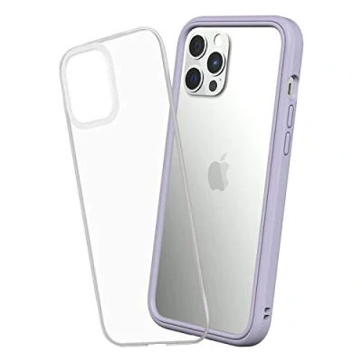 Image de RhinoShield Coque Compatible avec [iPhone 12 Pro Max] Mod NX Protection Fine Personnalisable Technologie Absorption des Chocs [sans BPA] Lavande