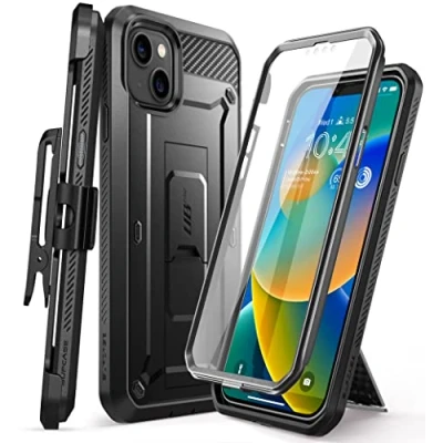 Image de SupCase Unicorn Beetle Pro Étui de Protection pour iPhone 14/iPhone 13 (6,1&quot;) avec Film d&#039;écran Édition 2022 Noir
