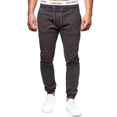 Image de Indicode Jeans Fields Pantalon classique, Homme, Taille: 3XL, Raven
