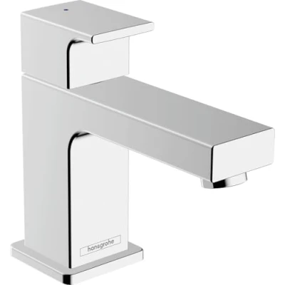 Image de hansgrohe Vernis Shape Robinet de lave mains 70 eau froide sans tirette ni vidage, noir mat, 71592670