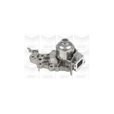 Image de GRAF PA820 Pompe à eau avec joint d&#039;étanchéite mécanique Tôle d&#039;acier 56,15 pour transmission par courroie de distribution RENAULT: CLIO 2, TWINGO 1