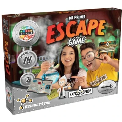Image de Science4you Mi Primer Game ExpCaseros Escape 14 Enigmas y 2 Missiones: Resuelve Acertijos Juegos de Mesa Con Rompecabezas, Juguetes Educativos Niños Niñas 8 9 10 Años, 80003522