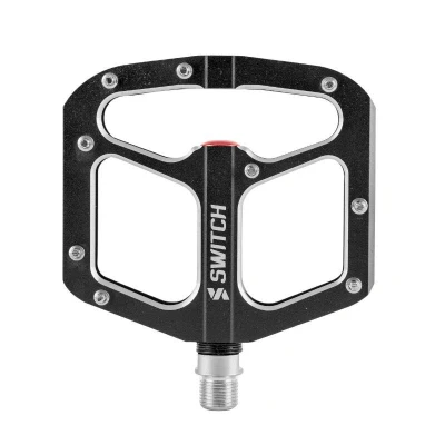 Image de Pédales VTT descente BMX gap filetage 9 16 avec picots alu Switch