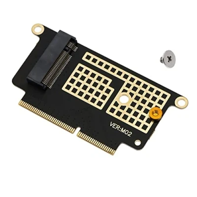 Image de eMagTech Carte adaptateur M.2 NVME SSD compatible avec MacBook Pro A1708 2016 2017 sans barre tactile