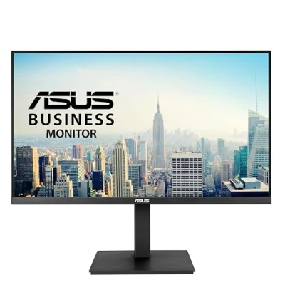 Image de ASUS VA32UQSB Moniteur professionnel 32&quot; (31,5&quot; visible) 4K UHD 3840 x 2160, IPS, HDR 10, DisplayPort, 2 HDMI, haut parleurs stéréo, filtre anti lumière bleue, fixation murale