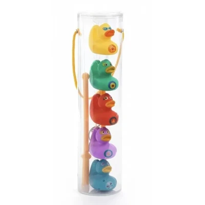 Image de Jeu de société DJECO Ducky pêche aux canards Blanc Jaune Plastique