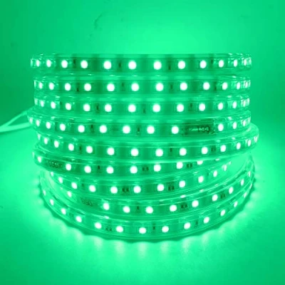 Image de DUVERT Ruban à LED, Bande LED，Bandeau Lumineux Bandeau Led 220v, 5050 IP65 Etanche Strip (vert, 8m)