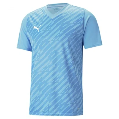 Image de PUMA Maillot Teamultimate Jr Tee Mixte Enfant, Team Light Blue, 164