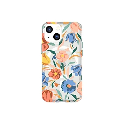 Image de tech21 Evo Art iPhone 13 Mini Bouquet Floral Compatible avec Apple Magsafe Coque de Protection intégrée Contre Les Chutes Multiples 3,6 m