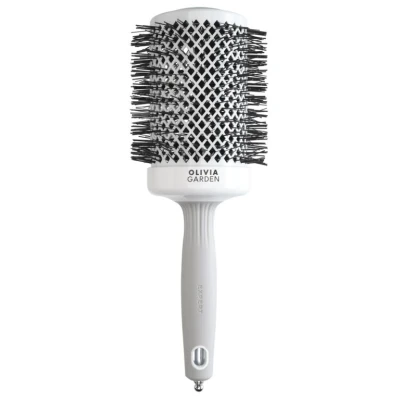 Image de Olivia Garden Brosse Blowout Shine Brush White&amp;Grey Ø65mm