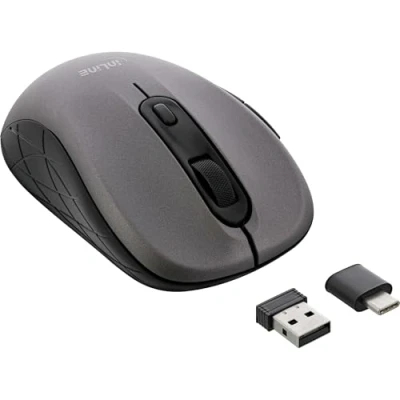 Image de InLine 55363 souris Droitier RF sans fil + Bluetooth Optique 2400 DPI Neuf