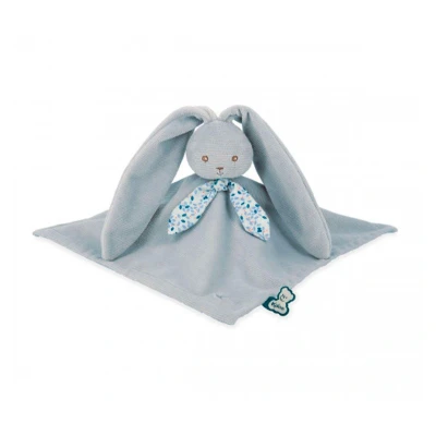 Image de Doudou Lapin Bleu Personnalisé