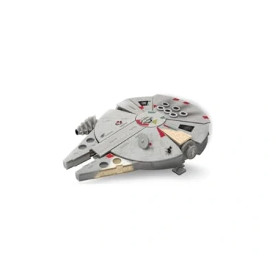 Image de Wood Worx Star Wars Faucon Millenium Jeu de Construction Créatif Pour Enfants à Partir 8 Ans Pièces en Bois Maquette du Vaisseau 3D 5 7 Joueurs
