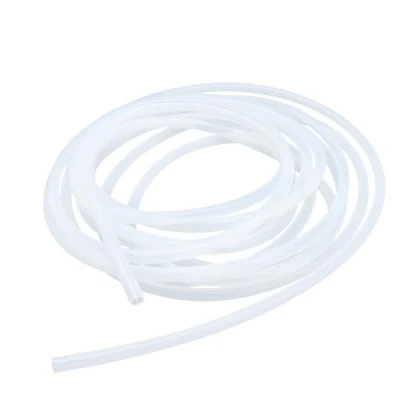 Image de LAVMHAB Tuyau flexible en silicone 6 mm x 10 (diamètre extérieur diamètre 5 m de long) Convient pour un usage alimentaire Transparent Transfert d&#039;eau et d&#039;air la pompe