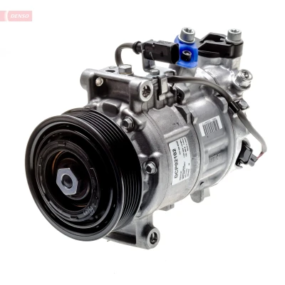 Image de DENSO DCP02102 Compresseur De Climatisation 6SES14C PAG 46 R 134a AUDI: Q5, A4 B8 Berline, Avant, PORSCHE: Macan