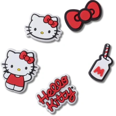 Image de Crocs Hello Kitty Unisex 5 PACK Idée cadeau, Taille: One Size, Multi