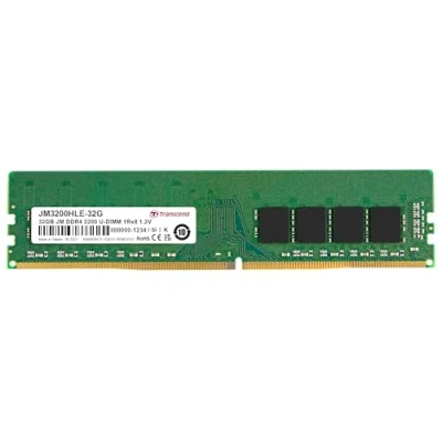 Image de Transcend JetRam JM3200HLE 32G module de mémoire 32 Go 1 x DDR4 3200 MHz Neuf