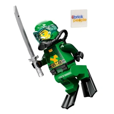 Image de LEGO Ninjago: Lloyd Seabound in Suba Gear with Grappling Gun and Katana