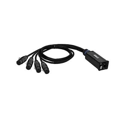 Image de Adam Hall Cables 4 STAR CATBOX XF3 Audio &amp; DMX, Adaptateur AES/EBU de Cat XLR 3 Pol femelle
