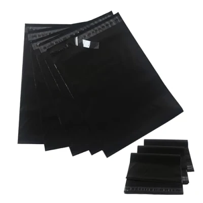 Image de newlng Emballage Colis Vinted Enveloppes et Pochettes d&#039;expédition Sachet Envoie Auto adhésif, Imperméable Indéchirable 40cmX50cm 20Pièces Noir (Disponible en Différentes Tailles)