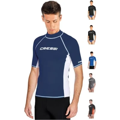 Image de Cressi Sub S.p.A. XLW476725 Rashguard Bleu XL