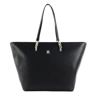 Image de Tommy Hilfiger Refined TOTE Sac à main, Femme, Taille: One Size, Black