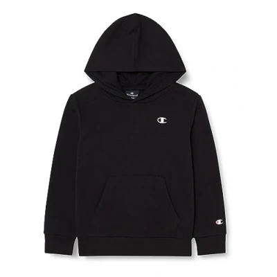 Image de Champion Basic Hooded Unisex Sweat à capuche pour enfants, Taille: 126/131, Schwarz