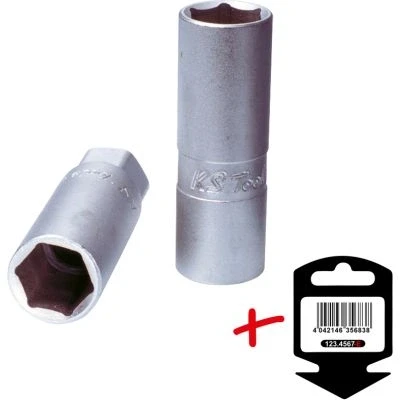 Image de KS TOOLS 911.1205 E Set de clés à douille, bougie d&#039;allumage 16,0 12,5 (1/2&quot;)