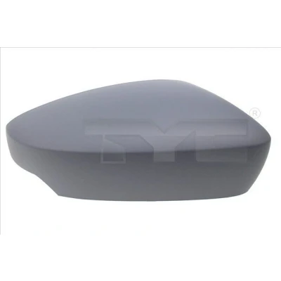 Image de TYC 332 0080 2 Revêtement, rétroviseur extérieur gauche avec couche d&#039;apprêt SKODA: Fabia III 5 portes, Break, Rapid Spaceback