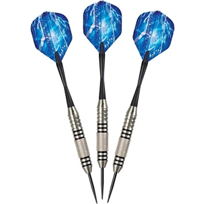 Image de VIPER Argent Thunder Pointe en Acier Fléchettes, Mixte, Bleu