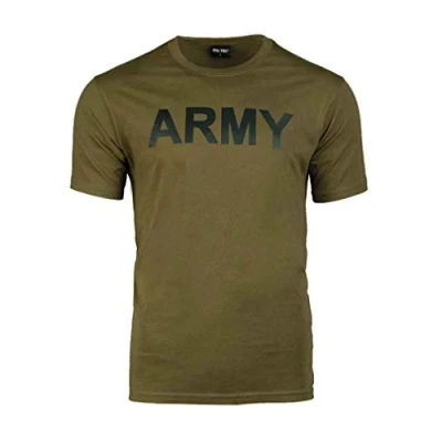 Image de Tee Shirt Army Vert Olive Miltec