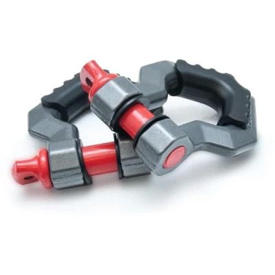 Image de Dragon Winch Manille en acier 3/4&quot; Lot de 2 Manilles haute résistance 4,75T / 4750 kg universelles pour treuils à câble durables qualité Accessoire Treuil