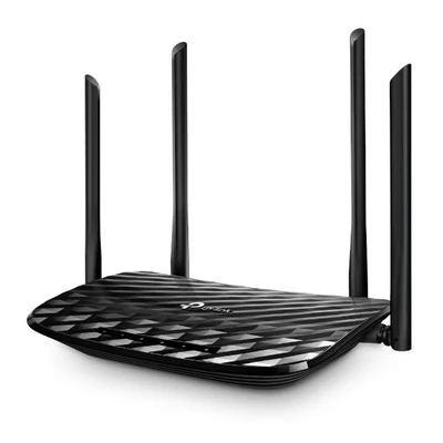 Image de TP Link Archer C6 routeur sans fil Gigabit Ethernet Bi bande (2,4 GHz / 5 GHz) Noir Neuf