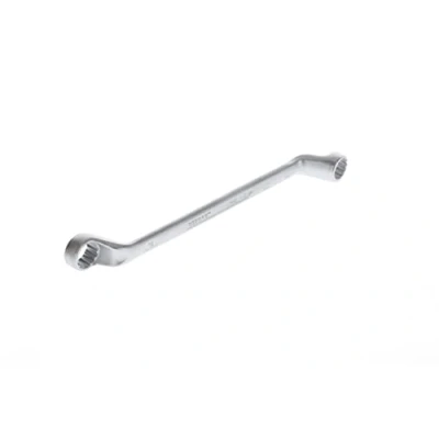 Image de GEDORE Clé polygonale double, Taille 17+19 mm, Contre coudée, Coudée à 5, fine, 12 pans, Profil UD, Clé, 2 17X19