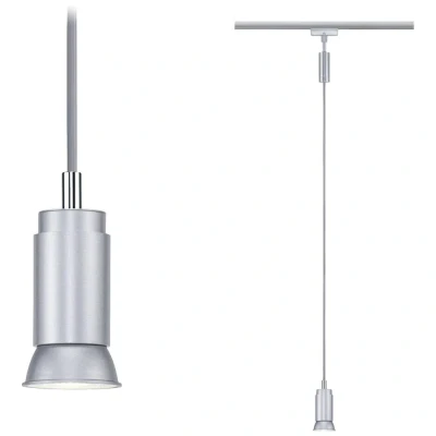 Image de Paulmann Runa Luminaire sur rail haute tension, à suspendre URail GU10 chrome (mat)