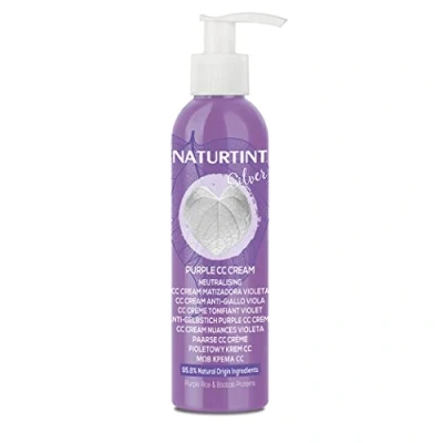 Image de Naturtint CC Violeta Cream Le démolition sans clarification élimine les tons jaunâtres et cuivrés 200 ml