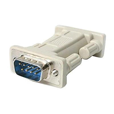 Image de StarTech DB9 RS232 Serial Null modem Adapter Adaptateur de nul DB 9 (M) pour P N: SV1115IPEXGB, SV1115IPEXT, SV1110IPEXT KIT, SV1110IPEXGB,