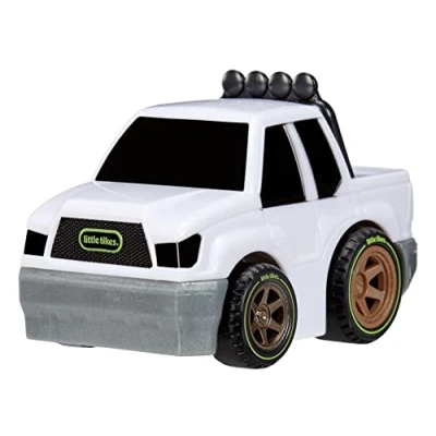 Image de little tikes Mes premières Voitures Crazy Fast Camion 4X4 Véhicule à rétrofriction Qui parcourt Jusqu’à 15 m Modèle réaliste, Facile Tenir Encourage l’Imagination 2 Ans +