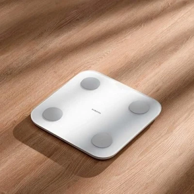Image de Xiaomi Mi Body Composite Scale S400 Balance de bain numérique avec Bluetooth 5.0 Blanc Compatible iOS et Android