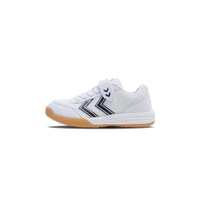 Image de Hummel Multiplay FLEX VC JR Chaussures fitness pour enfants, Taille: 36, White black Matière synthétique