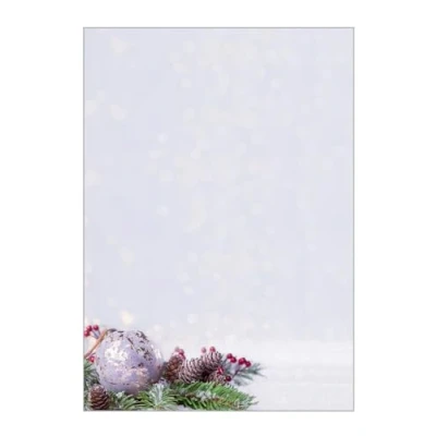 Image de SIGEL DP443 Papier à motif de Noël &quot;Charmful Christmas&quot;, 90 g/m², A4, 25 feuilles