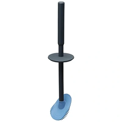 Image de Tiger Swoop®, Brosse WC Flexible Anthracite, 86x86x400mm