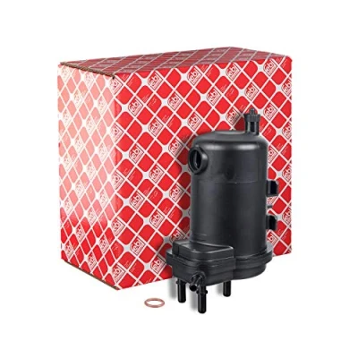 Image de FEBI BILSTEIN 104808 Filtre à Carburant de conduite, avec vis vidange d&#039;eau bague d&#039;étanchéité RENAULT: MEGANE 2, SCENIC 2