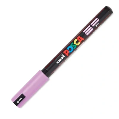 Image de Uni ball Marqueur Posca 181738 Pointe extra fine 0,7 mm Lavande Violet