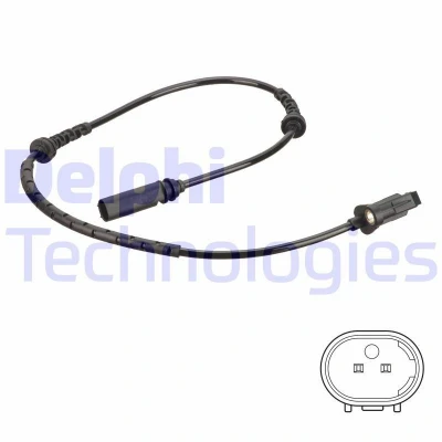 Image de DELPHI SS20804 Capteur ABS actif 690mm BMW: X1, X2, 2 Active Tourer, MINI: Countryman