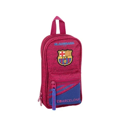 Image de FCB FCBARCELONE FC Barcelone Corporative Officielle Trousse de Toilette avec 4 étuis 20 x 50 230 mm, 411925 847, 847