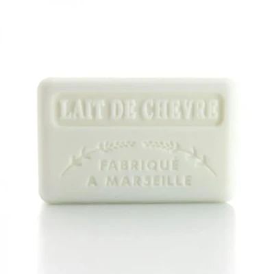 Image de Savon de Marseille 125 grs Enrichi beurre Karité BIO (lait chevre)