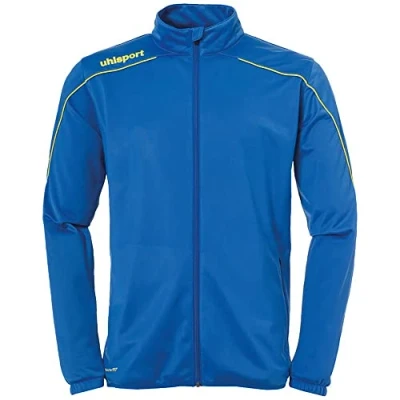 Image de uhlsport Stream 22 Classic Veste Enfant, Bleu Azur/Jaune, 8 9 Ans