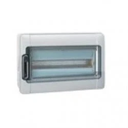 Image de Legrand 001924 Coffret Étanche Plexo avec Embouts à Perforation Directe Prémontés IP65 IK09, 18 Modules, Gris