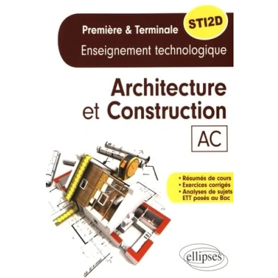 Image de Specialite Architecture et Constructions Enseignements Technologique Premiere Terminale Sti2d Livre d’occasion Bon